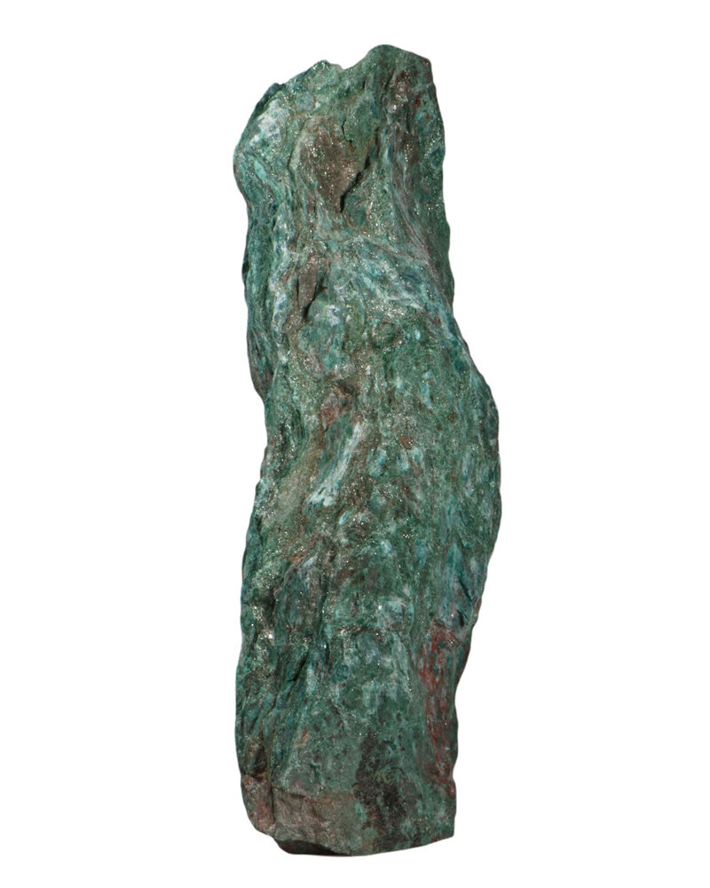 Fuchsiet ruw staand 34,5 x 25 x 9 cm | 12370 gram