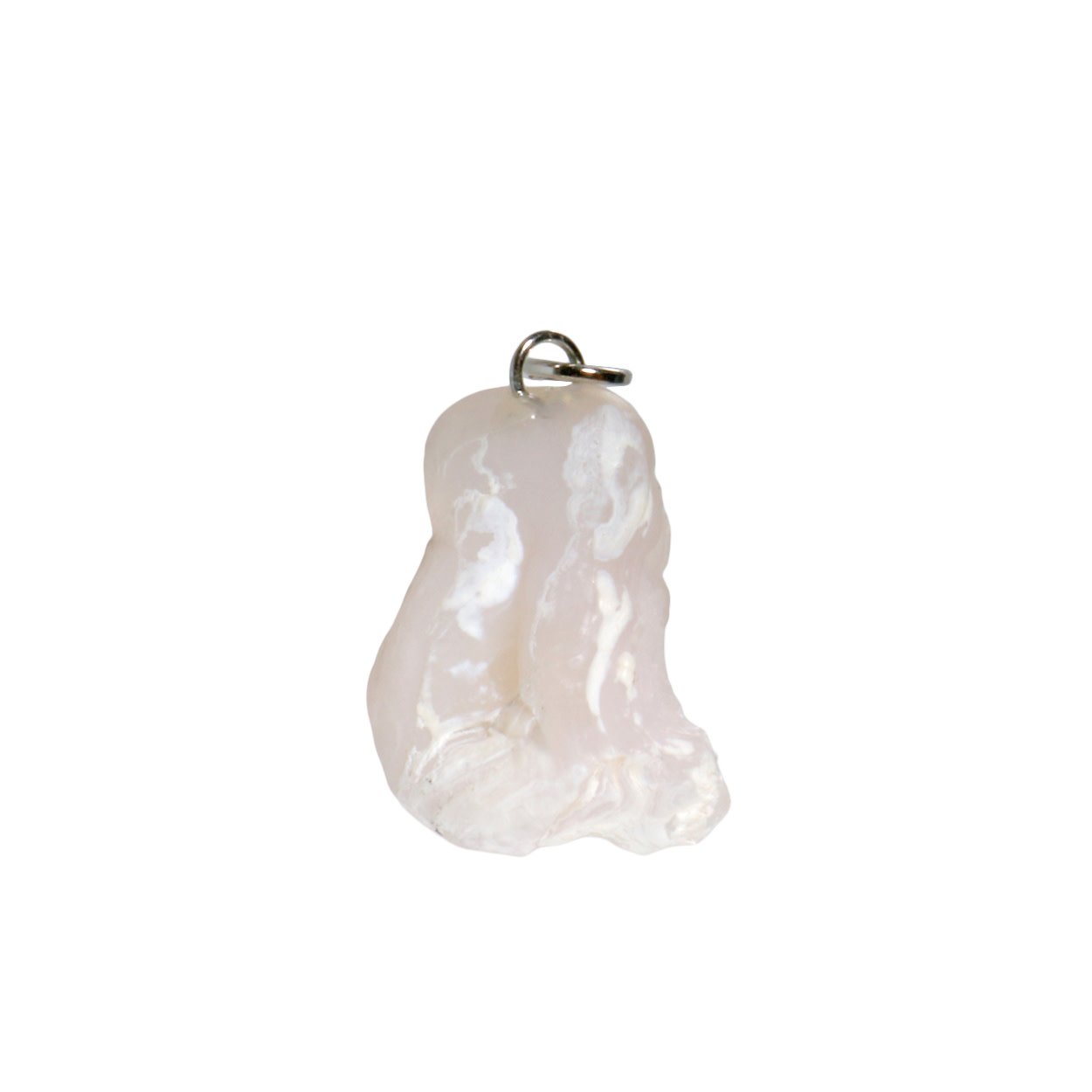 Chalcedoonroosje hanger