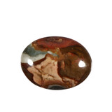 Jaspis (polychroom) steen plat gepolijst Jaspis (polychroom) steen plat gepolijst