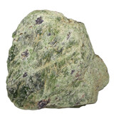Peridoot met lepidoliet ruw staand 14 x 14 x 8,5 cm | 2762 gram Peridoot met lepidoliet ruw staand 14 x 14 x 8,5 cm | 2762 gram