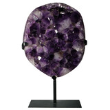 Amethist cluster 30 x 24 x 10 cm / 11140 gram | op standaard