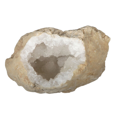 Bergkristal geode paar 26 x 25 x 17 cm | 7170 gram Bergkristal geode paar 26 x 25 x 17 cm | 7170 gram