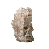 Bergkristal cluster kristallen schedel 6 x 4,5 x 3,5 cm | 109 gram Bergkristal cluster kristallen schedel 6 x 4,5 x 3,5 cm | 109 gram