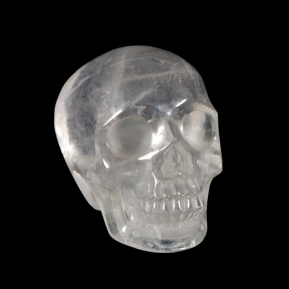 Bergkristal kristallen schedel 7 x 5 x 5 cm | 286 gram