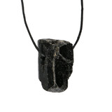 Toermalijn (zwart) hanger kristal doorboord Toermalijn (zwart) hanger kristal doorboord