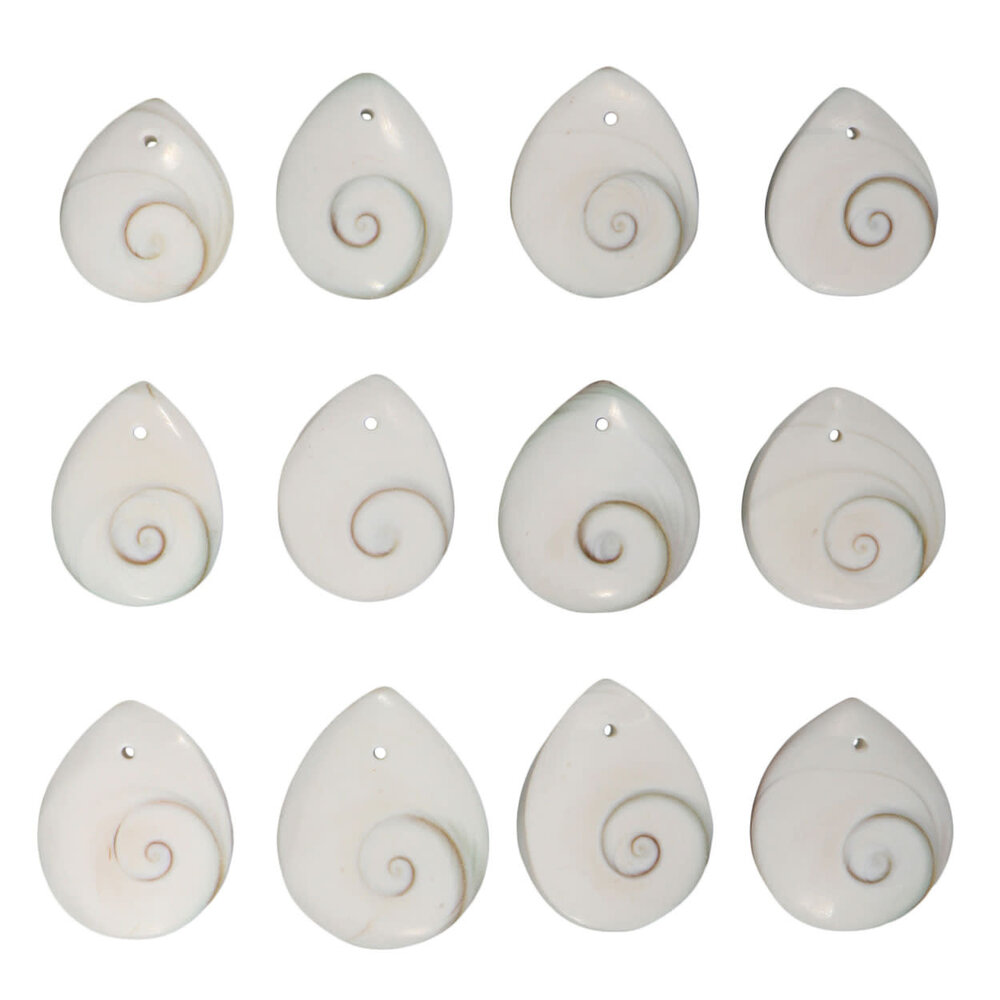 Shiva oog hanger doorboord druppel gepolijst