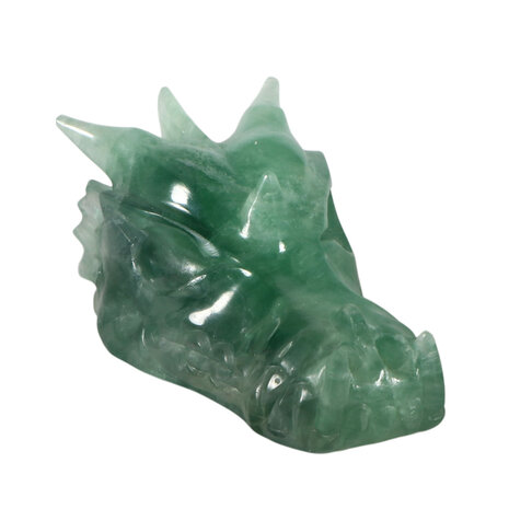 Fluoriet draken schedel 9,5 x 5,5 x 4,5 cm | 289 gram Fluoriet draken schedel 9,5 x 5,5 x 4,5 cm | 289 gram