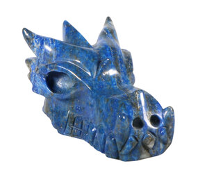 Lapis lazuli draken schedel 13 x 6 x 7 cm | 682 gram Lapis lazuli draken schedel 13 x 6 x 7 cm | 682 gram