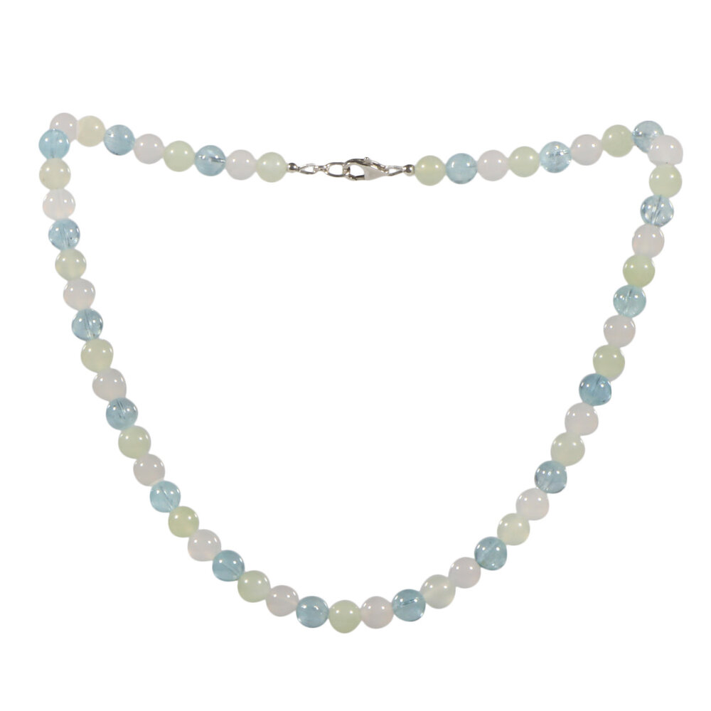Ketting sterrenbeeld tweelingen 8 mm kralen Ketting sterrenbeeld tweelingen 8 mm kralen