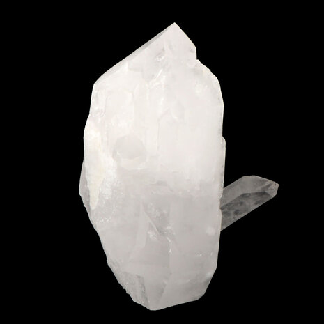 Kathedraalkwarts met brugkristal staand 20 x 13,5 x 8,5 cm | 2460 gram