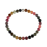 Toermalijn (multicolour) armband 18 cm | 6 mm kralen Toermalijn (multicolour) armband 18 cm | 6 mm kralen