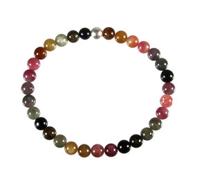 Toermalijn (multicolour) armband 18 cm | 6 mm kralen Toermalijn (multicolour) armband 18 cm | 6 mm kralen