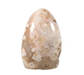 Agaat (bloem) sculptuur 12,5 x 8,5 x 6 cm  | 875 gram