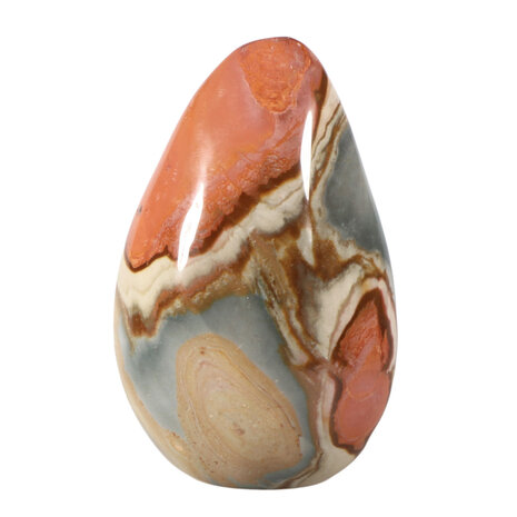 Jaspis (polychroom) sculptuur 15,5 x 10 x 7,5 cm | 1253 gram Jaspis (polychroom) sculptuur 15,5 x 10 x 7,5 cm | 1253 gram