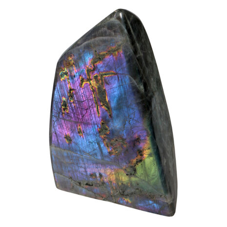 Labradoriet (paars) sculptuur 21 x 14 x 6 cm | 3310 gram Labradoriet (paars) sculptuur 21 x 14 x 6 cm | 3310 gram