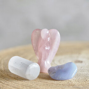 Edelsteen setjes & gouden driehoek sets Edelsteen setjes & gouden driehoek sets