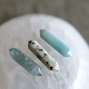 Geslepen dubbeleinders Geslepen dubbeleinders