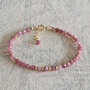 Armbanden met facet kralen Armbanden met facet kralen