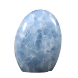 Calciet (blauw) sculptuur 13 x 10 x 4 cm | 868 gram