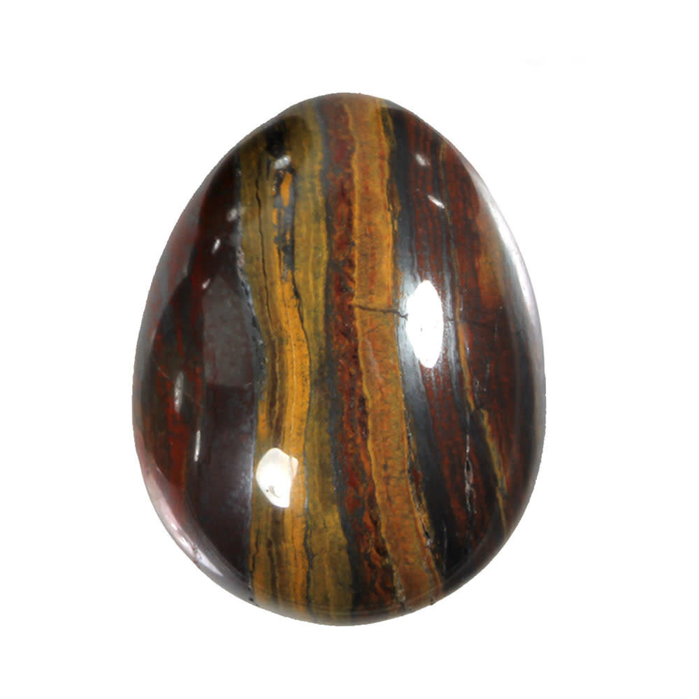 Tijgerijzer edelsteen ei 4,5 x 3,4 cm Tijgerijzer edelsteen ei 4,5 x 3,4 cm