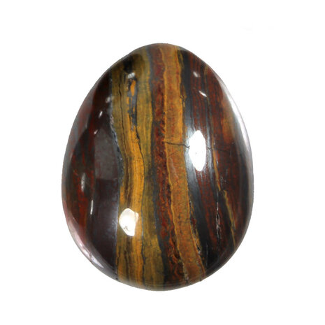 Tijgerijzer edelsteen ei 4,5 x 3,4 cm Tijgerijzer edelsteen ei 4,5 x 3,4 cm