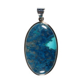 Zilveren hanger quantum quattro | ovaal 4,0 x 2,4 cm (2) Zilveren hanger quantum quattro | ovaal 4,0 x 2,4 cm (2)