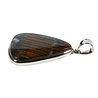 Zilveren hanger pietersiet (blauw) | druppel 3,4 x 2,7 cm Zilveren hanger pietersiet (blauw) | druppel 3,4 x 2,7 cm