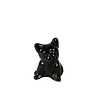 Obsidiaan (zwart) bulldog 3 x 2,2 x 2 cm Obsidiaan (zwart) bulldog 3 x 2,2 x 2 cm
