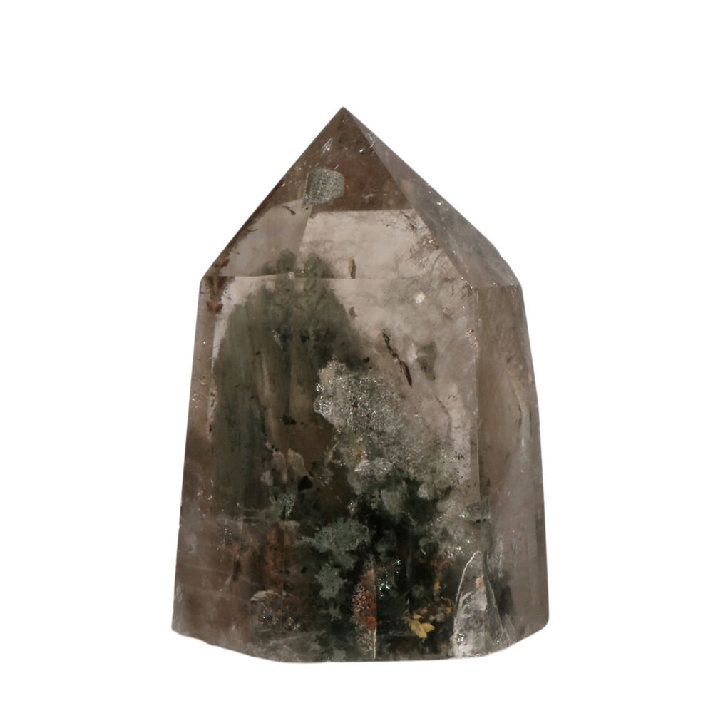 Sjamaankwarts punt geslepen 10 x 7 x 5,5 cm | 517 gram Sjamaankwarts punt geslepen 10 x 7 x 5,5 cm | 517 gram