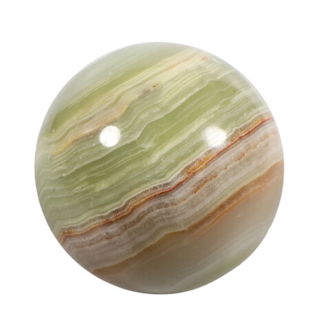 Onyx marmer edelsteen bol 100 mm Onyx marmer edelsteen bol 100 mm