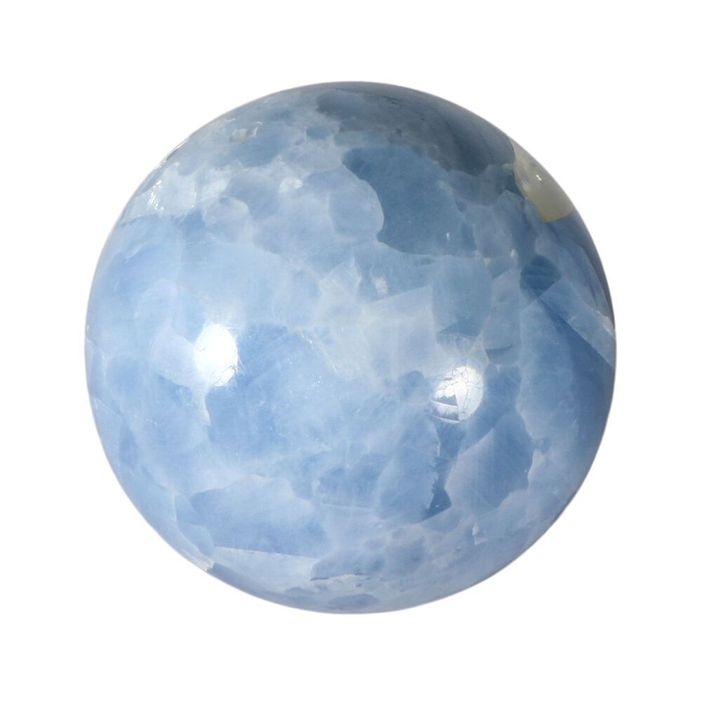 Calciet (blauw) bol 78 mm | 655 gram Calciet (blauw) bol 78 mm | 655 gram