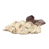 Amethist (Brandberg) cluster op matrix 12 x 6,5 x 5,5 cm | 244 gram