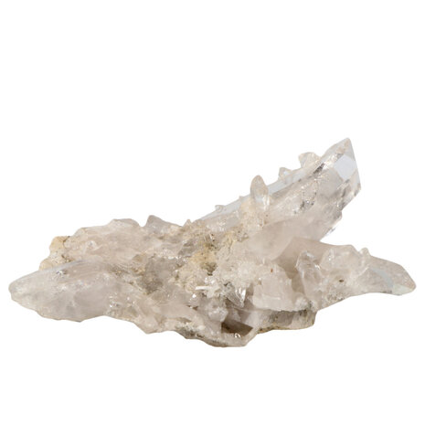 Bergkristal (Arkansas) cluster 13,5 x 8 x 4,5 cm | 341 gram