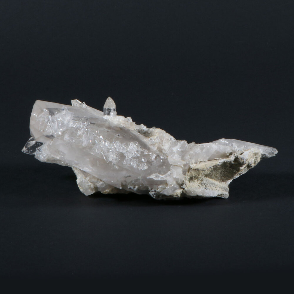 Bergkristal (Arkansas) cluster 13,5 x 8 x 4,5 cm | 341 gram