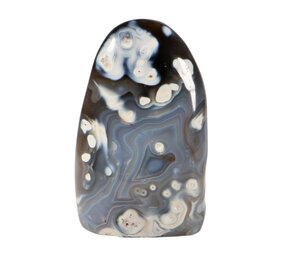 Agaat (orca) sculptuur 14 x 8,5 x 5 cm | 945 gram