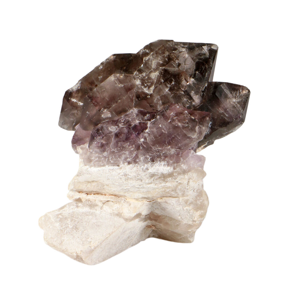 Amethist (Brandberg) cluster 11 x 5,5 x 7,5 cm | 473 gram Amethist (Brandberg) cluster 11 x 5,5 x 7,5 cm | 473 gram