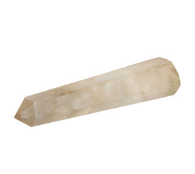 Citrien met rookkwarts (smoky citrien) geslepen generator kristal 16,6 x 3,3 x 2,8 cm | 270 gram Citrien met rookkwarts (smoky citrien) geslepen generator kristal 16,6 x 3,3 x 2,8 cm | 270 gram