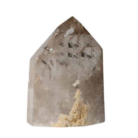 Rookkwarts punt geslepen 12,5 x 9,5 x 7,5 cm | 1209 gram Rookkwarts punt geslepen 12,5 x 9,5 x 7,5 cm | 1209 gram