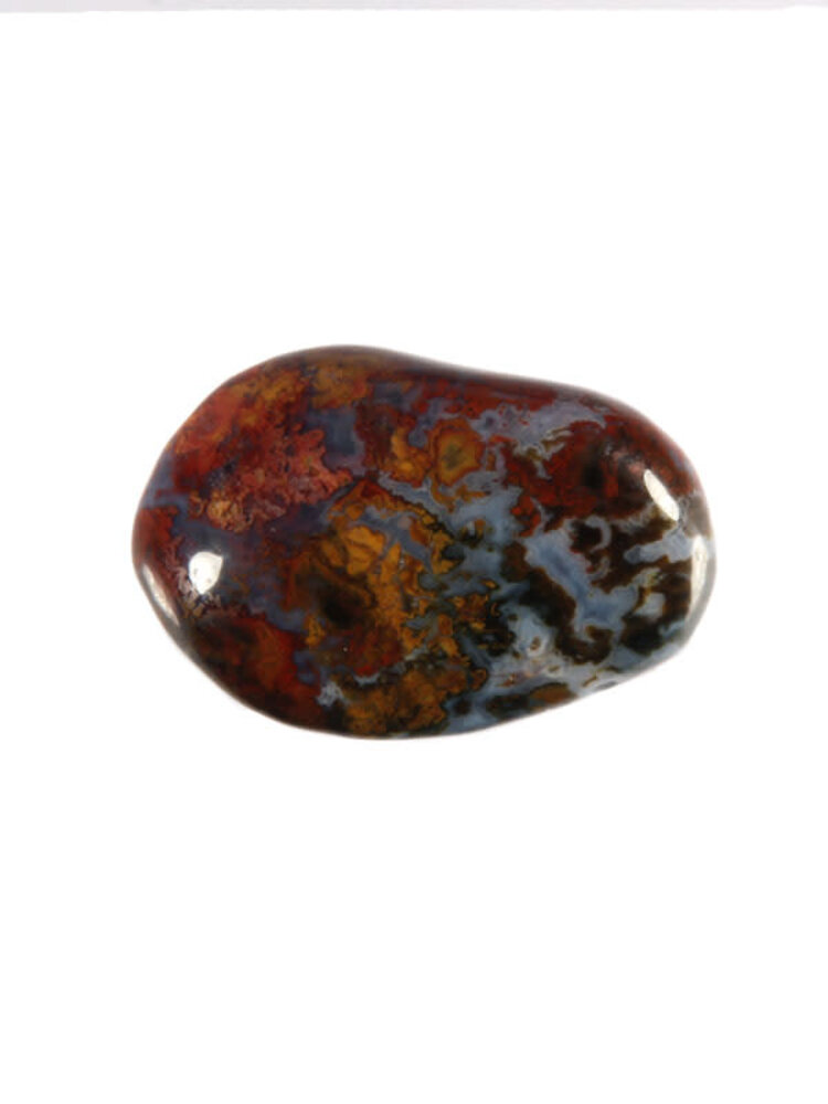 Universiet (jaspis met chalcedoon) steen getrommeld 5 - 10 gram Universiet (jaspis met chalcedoon) steen getrommeld 5 - 10 gram