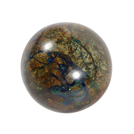 Azuriet-malachiet bol 46 mm | 135 gram Azuriet-malachiet bol 46 mm | 135 gram