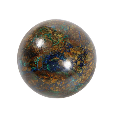 Azuriet-malachiet bol 46 mm | 135 gram Azuriet-malachiet bol 46 mm | 135 gram