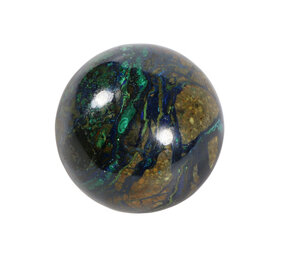 Azuriet-malachiet bol 51 mm | 204 gram Azuriet-malachiet bol 51 mm | 204 gram