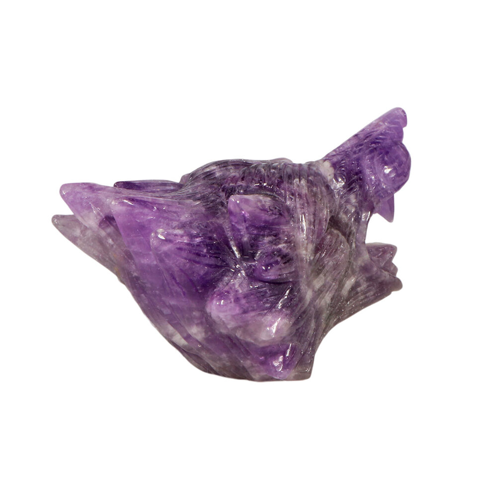 Amethist wolvenkop 13,5 x 8,5 x 7 cm | 553 gram