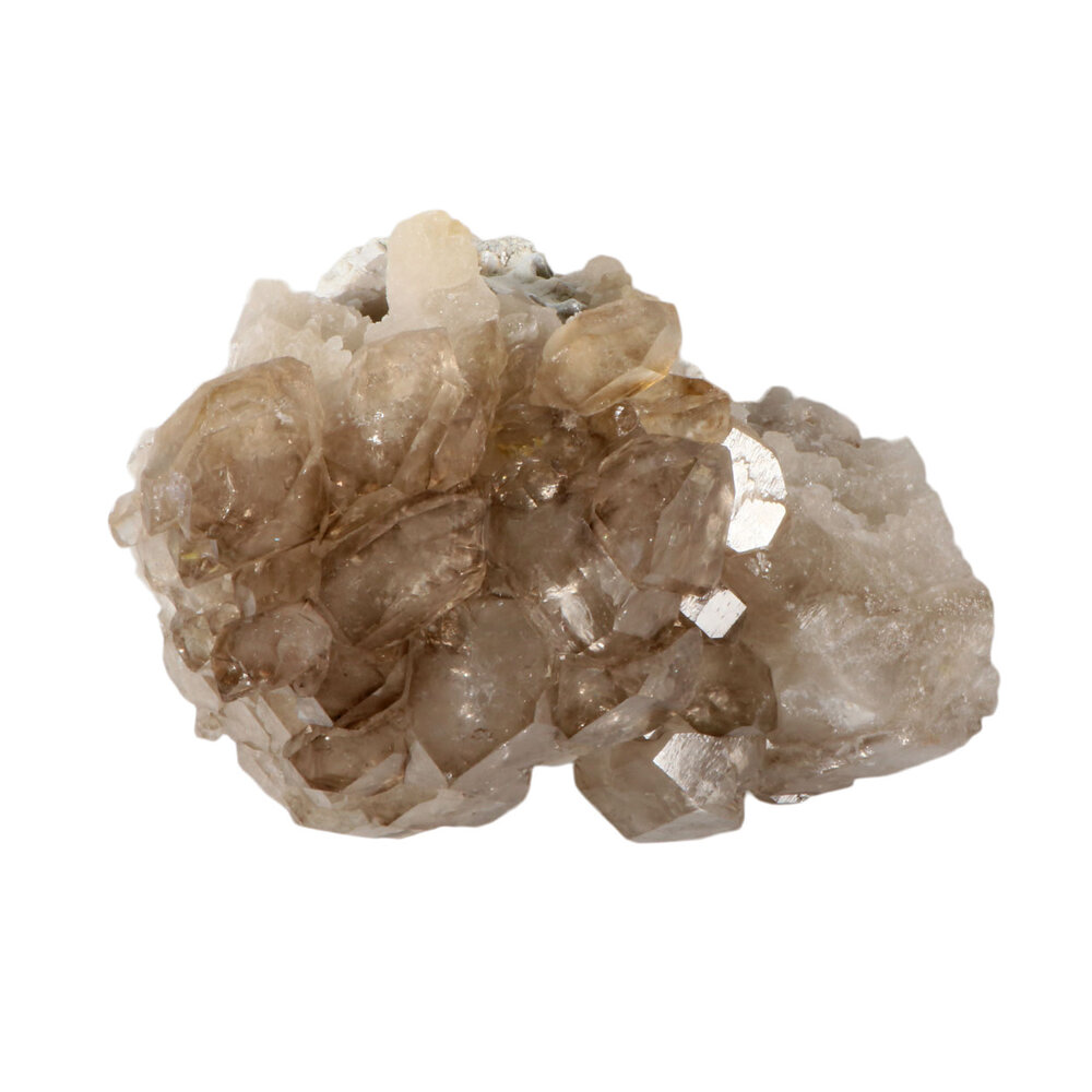 Rookkwarts alligator (elestiaal) cluster A-kwaliteit 13 x 10 x 9 cm | 903 gram