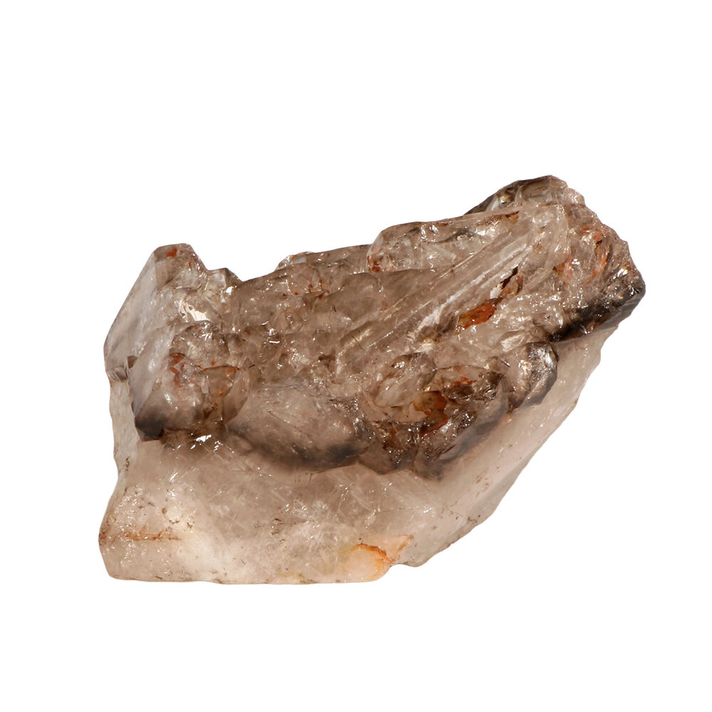 Rookkwarts alligator (elestiaal) cluster A-kwaliteit 15 x 10,5 x 11 cm | 1640 gram Rookkwarts alligator (elestiaal) cluster A-kwaliteit 15 x 10,5 x 11 cm | 1640 gram