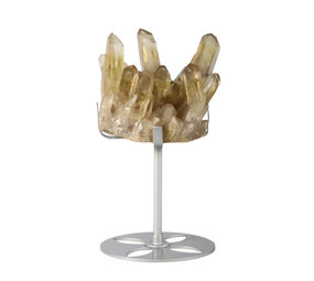 Citrien cluster op standaard 8,5 x 11 x 7 cm | 1035 gram Citrien cluster op standaard 8,5 x 11 x 7 cm | 1035 gram