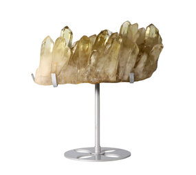 Citrien cluster op standaard 19 x 8,5 x 6,5 cm | 1215 gram Citrien cluster op standaard 19 x 8,5 x 6,5 cm | 1215 gram