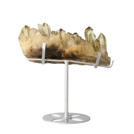 Citrien cluster op standaard 19 x 8,5 x 6,5 cm | 1215 gram Citrien cluster op standaard 19 x 8,5 x 6,5 cm | 1215 gram