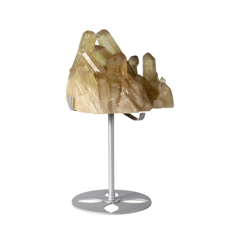 Citrien cluster op standaard 15 x 14 x 10 cm | 1333 gram