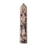 Amethist (roze) met mosagaat (roze/rood) punt geslepen 28 x 5,5 x 3,5 cm | 1032 gram Amethist (roze) met mosagaat (roze/rood) punt geslepen 28 x 5,5 x 3,5 cm | 1032 gram